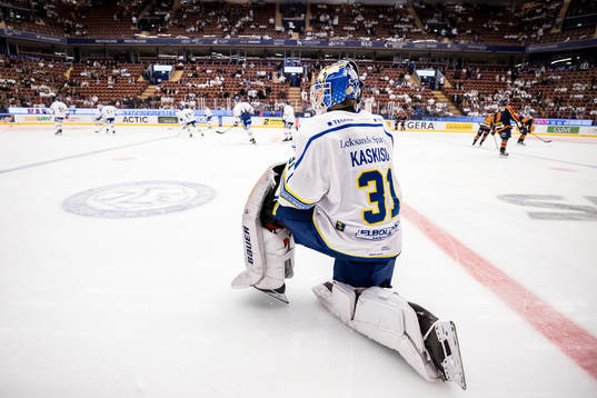 Leksands målvakt Kasimir Kaskisuo