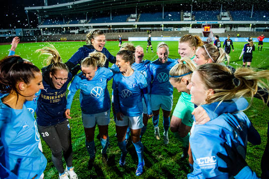 Malmö FF firar seriesegern