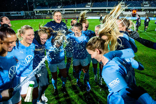 Malmö FF firar seriesegern