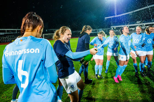 Malmö FF firar seriesegern