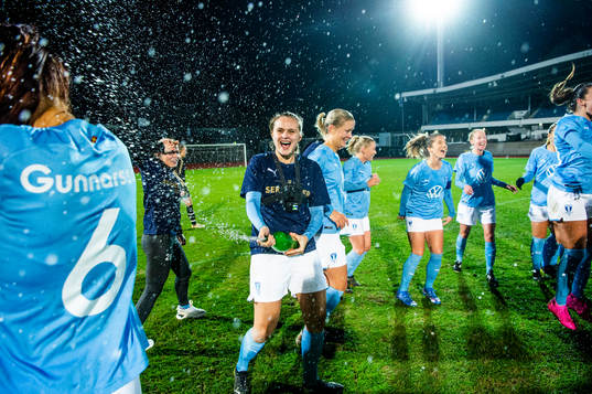 Malmö FF firar seriesegern