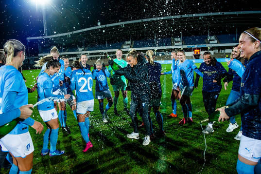 Malmö FF firar seriesegern