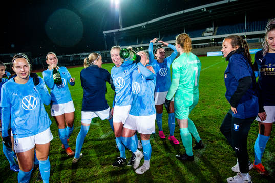 Malmö FF firar seriesegern