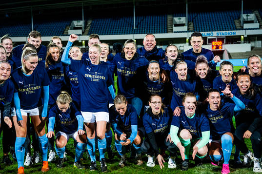 Malmö FF firar seriesegern