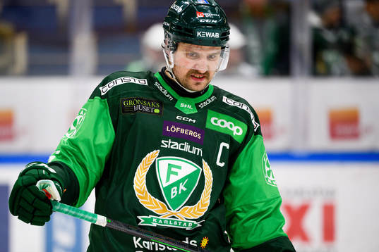 Färjestads Mikael Wikstrand deppar