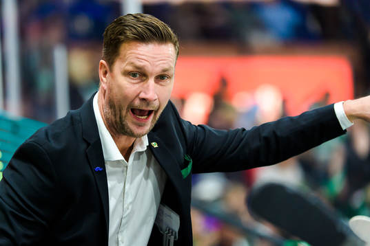 Färjestads tränare Johan Pennerborn