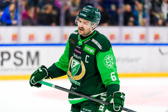 Färjestads Mikael Wikstrand deppar