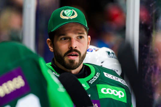 Färjestads målvakt Dominik Furch