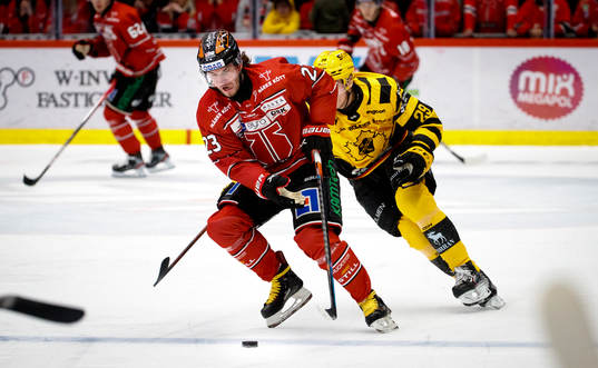 Örebros Petr Zámorský och Skellefteås Albin Sundsvik