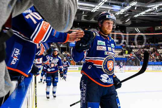 Växjös Ludvig Claesson jublar