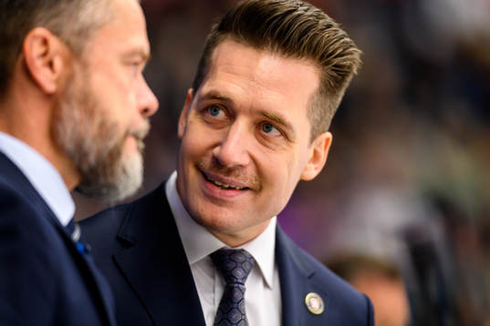 Växjös tränare Sam Hallam
