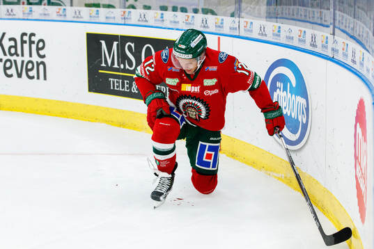 Frölundas Max Friberg blöder