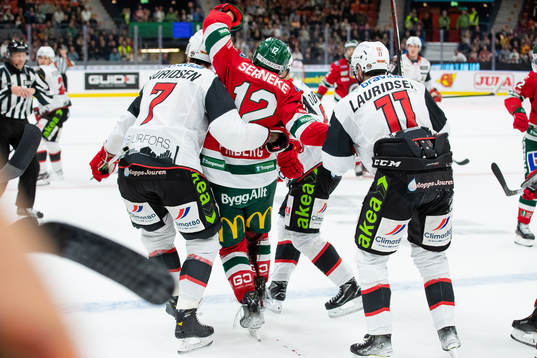 Malmö Redhawks Oliver Lauridsen och Markus Lauridsen