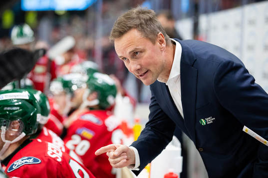 Frölundas tränare Roger Rönnberg