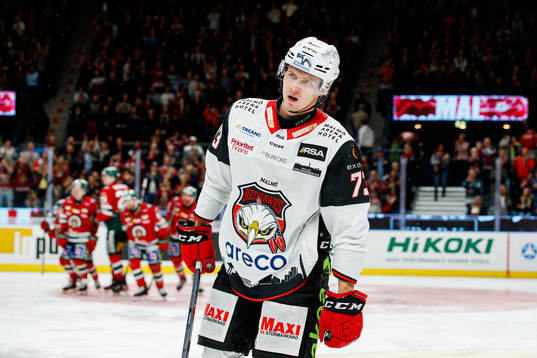 Malmö Redhawks Adam Ollas Mattsson deppar