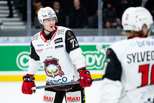 Malmö Redhawks Adam Ollas Mattsson deppar i slutet av