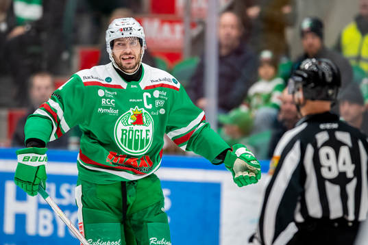 Rögles Mattias Sjögren reagerar
