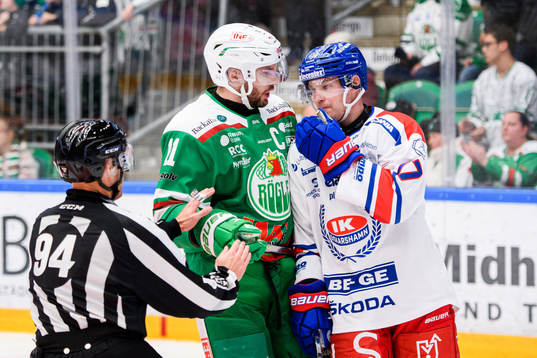 Rögles Mattias Sjögren och Oskarshamns Jonas Engström