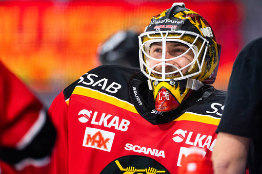 Luleås målvakt Joel Lassinantti