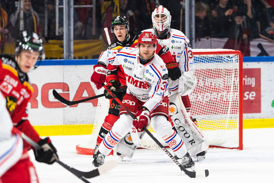 Luleås Joonas Rask och Timrås Oliver Bohm