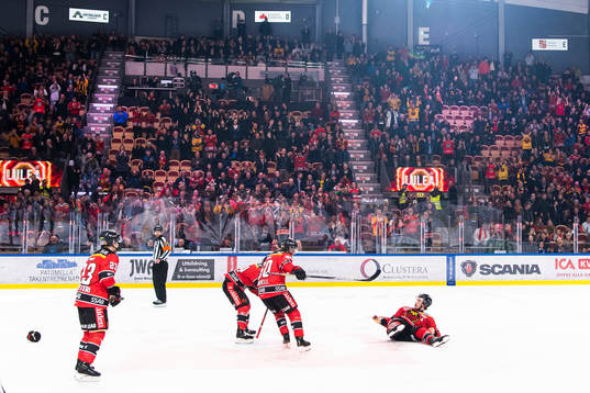 Luleås Oscar Engsund jublar