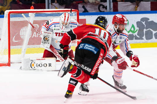 Timrås målvakt Jacob Johansson