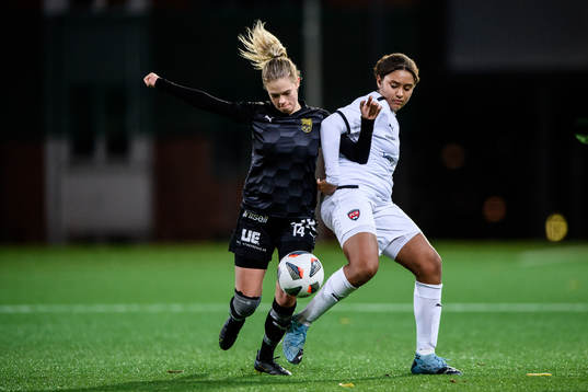 Umeås Stina Gunnebrink mot Rosengårds Jo-Anne Agbor Tataw