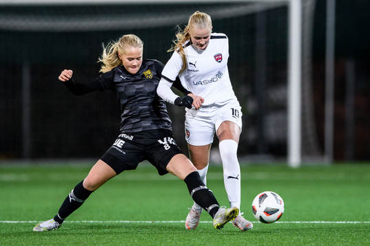 Umeås Vera Croné och Rosengårds Hanna Stenberg