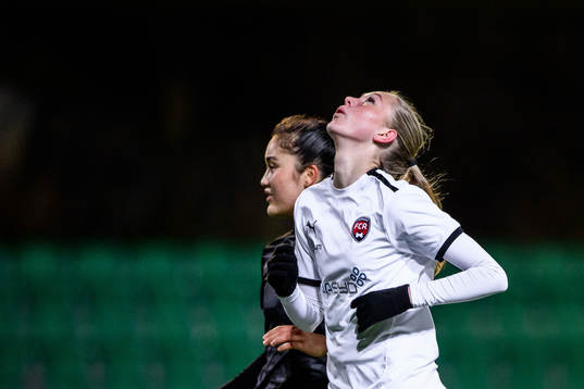 Rosengårds Hanna Stenberg deppar