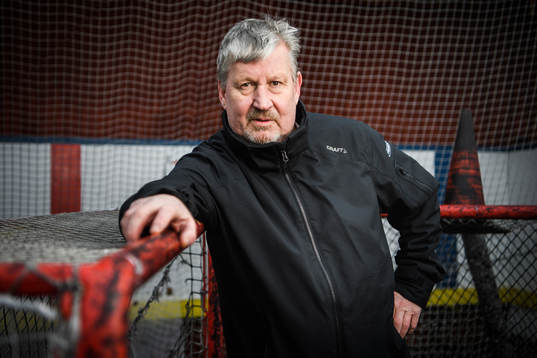 Förre ishockeymålvakten Peter "Pekka" Lindmark