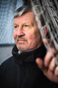 Förre ishockeymålvakten Peter "Pekka" Lindmark