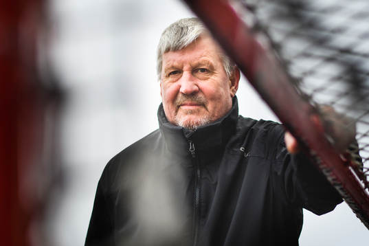 Förre ishockeymålvakten Peter "Pekka" Lindmark