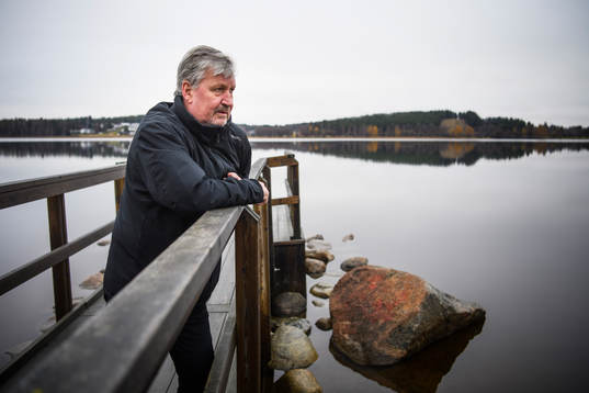 Förre ishockeymålvakten Peter "Pekka" Lindmark