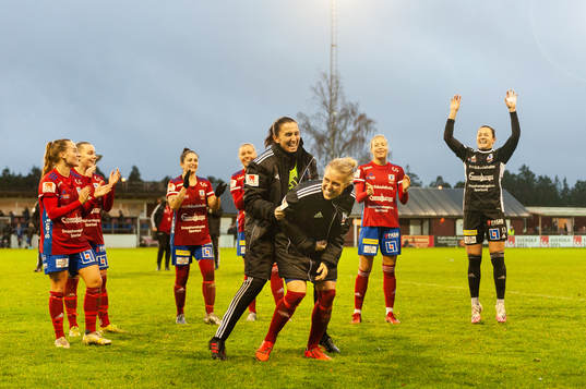 Vittsjös Nellie Persson firades av