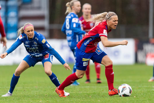 Vittsjös Nellie Persson och Örebros Sara Lilja Vidlund