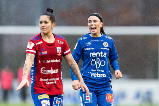 Örebros Emilia Pelgander agerar