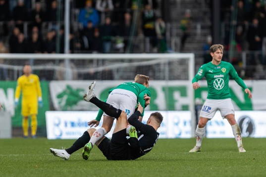 Jönköpings Sebastian Crona och Västerås Erik Björndahl