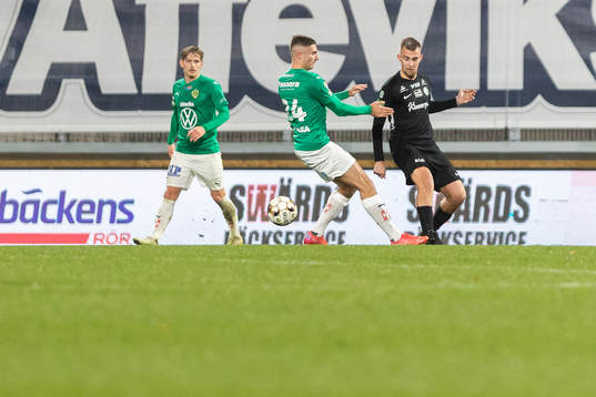 Jönköpings Marko Nikolic och Västerås Jesper Merbom