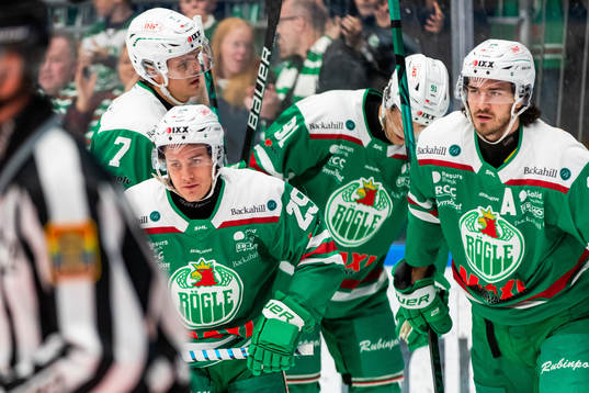 Rögles Tyler Kelleher jublar