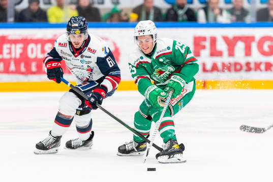 Linköpings Markus Ljungh och Rögles Anton Bengtsson