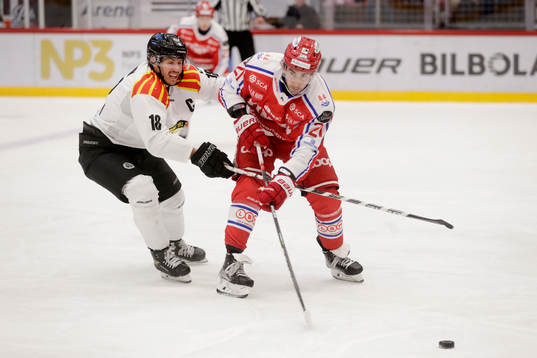 Timrås Joey LaLeggia och Brynäs Anton Rödin