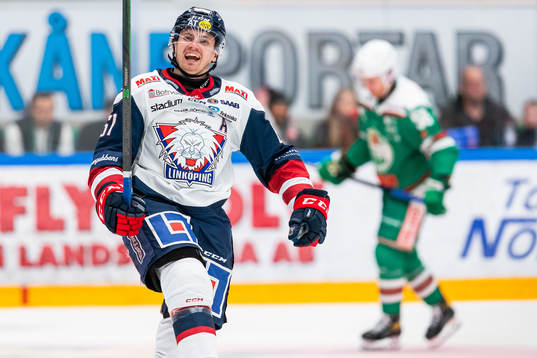 Linköpings Markus Ljungh jublar