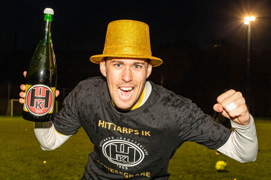 Hittarps IKs Daniel Björnberg som gör sin sista säsong