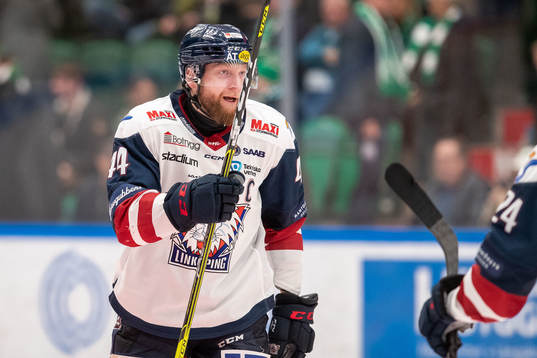 Linköpings Jonas Junland jublar