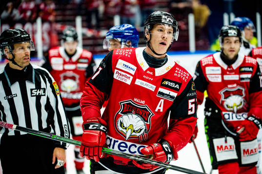 Malmö Redhawks Emil Sylvegård deppar