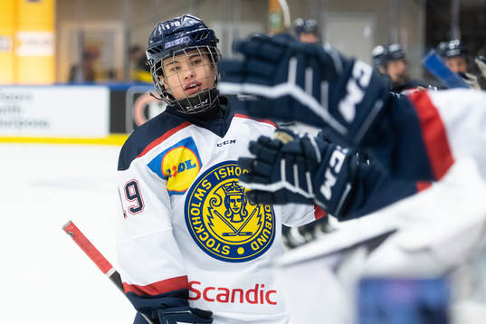 Stockholms Viggo Nordlund jublar