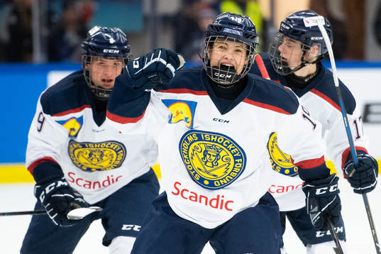 Stockholms Viggo Nordlund jublar