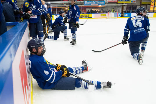 Västerbottens William Larsson-Nygren deppar