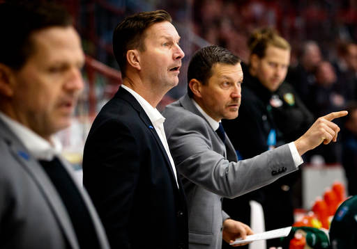 Färjestads tränare Johan Pennerborn