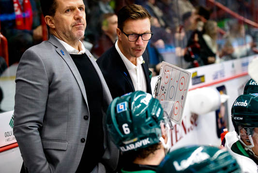 Färjestads tränare Johan Pennerborn